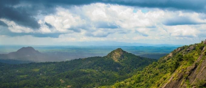 Wayanad in Kerala in summer