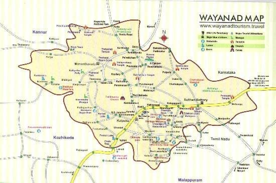 Wayanad map