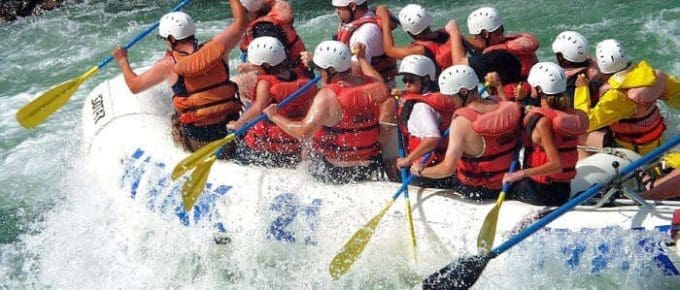 River rafting in Kerala