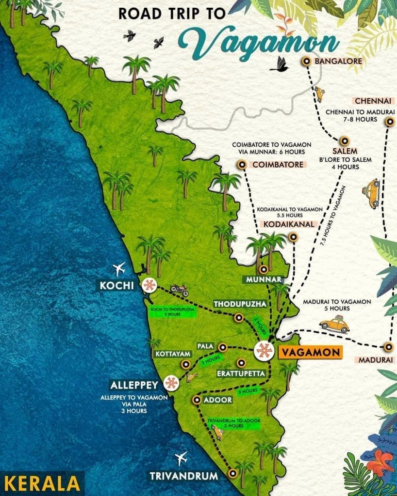 Vagamon-Route-Map