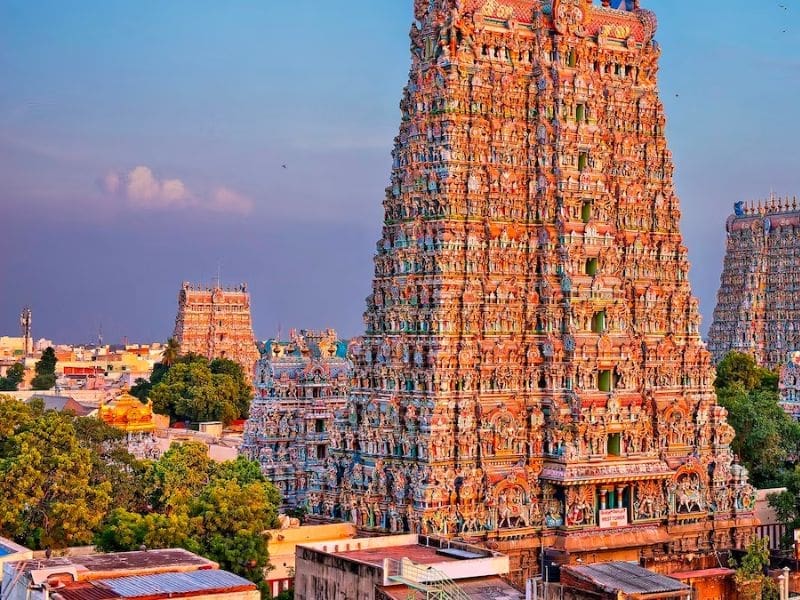 Arquitectura del templo Meenakshi