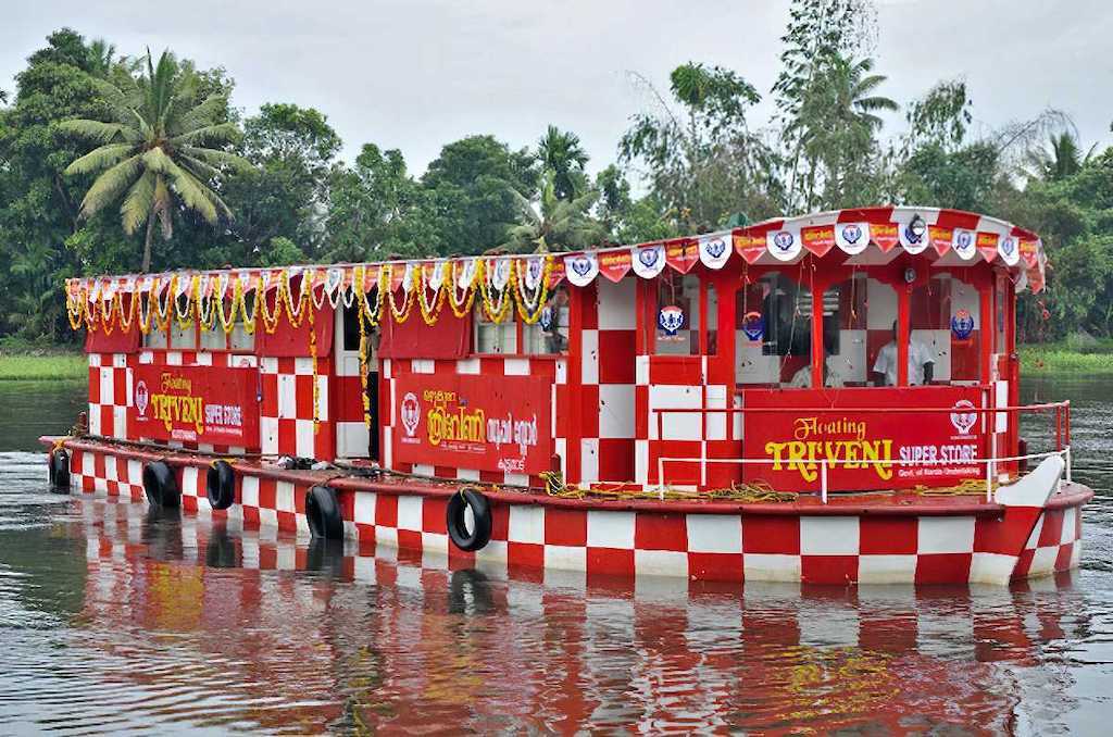 Triveni Floating Market Alleppey