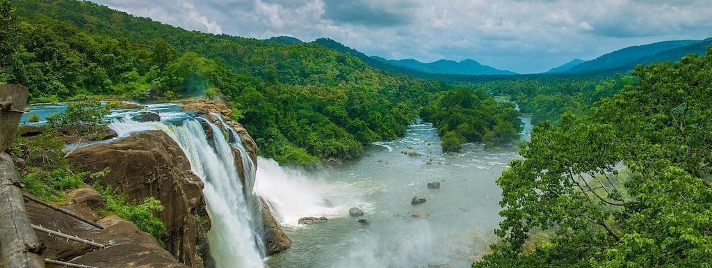 Athirapally Falls in monsoon in Kerala cover image