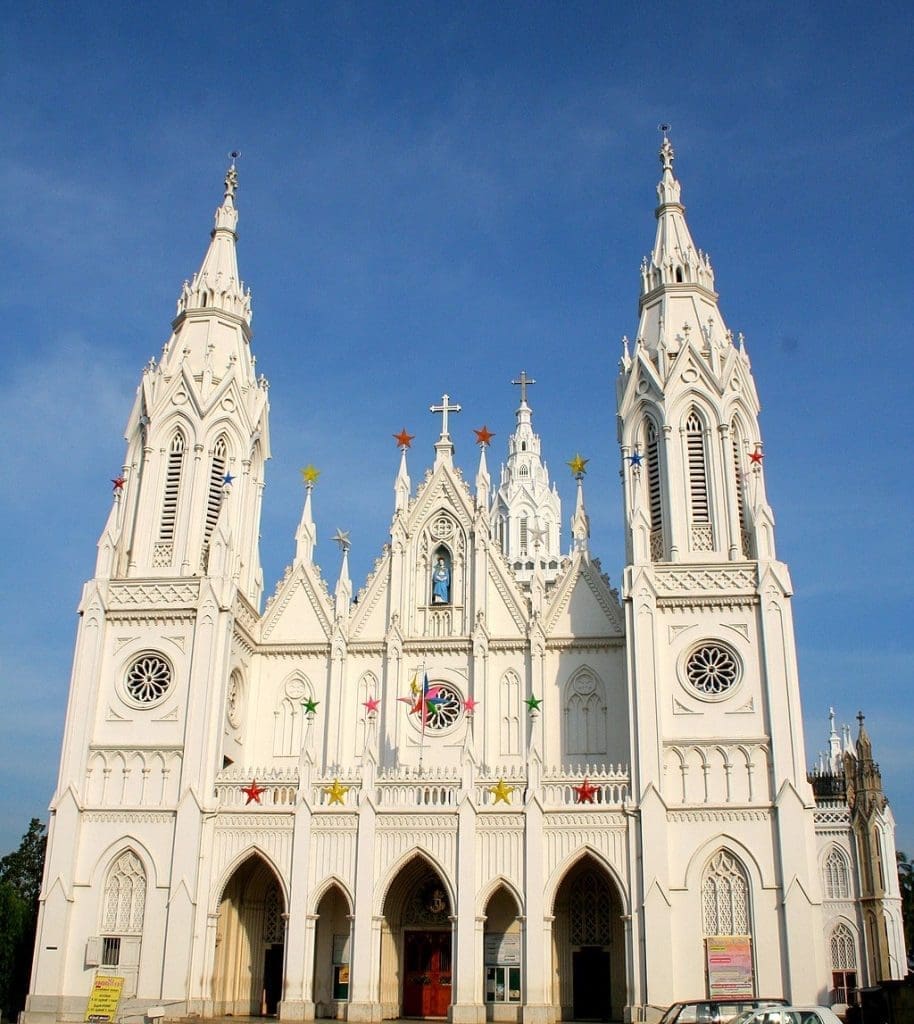 Our Lady of Dolours Basilica in Kerala