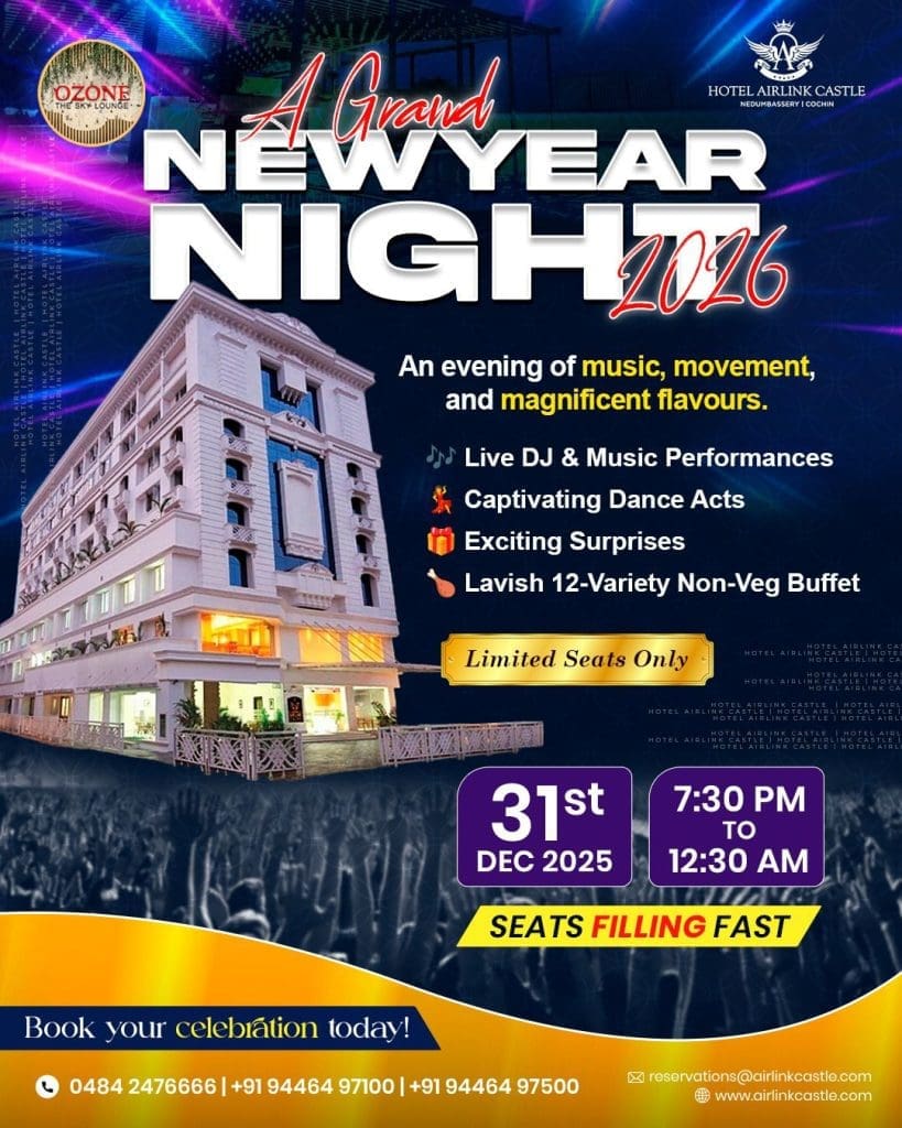 New Year party Kochi