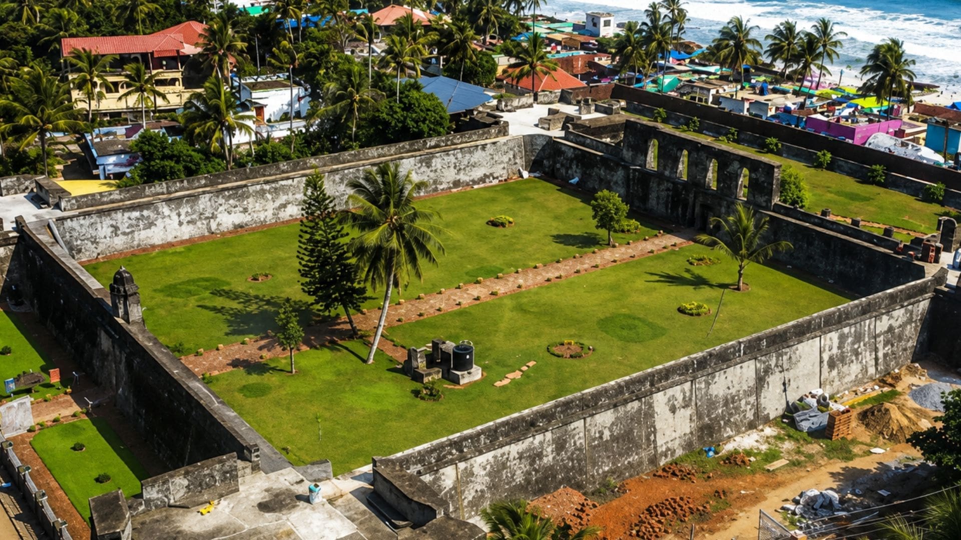 anchuthengu-fort